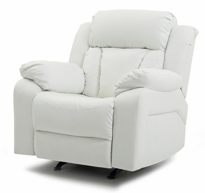Daria Rocker Recliner - White