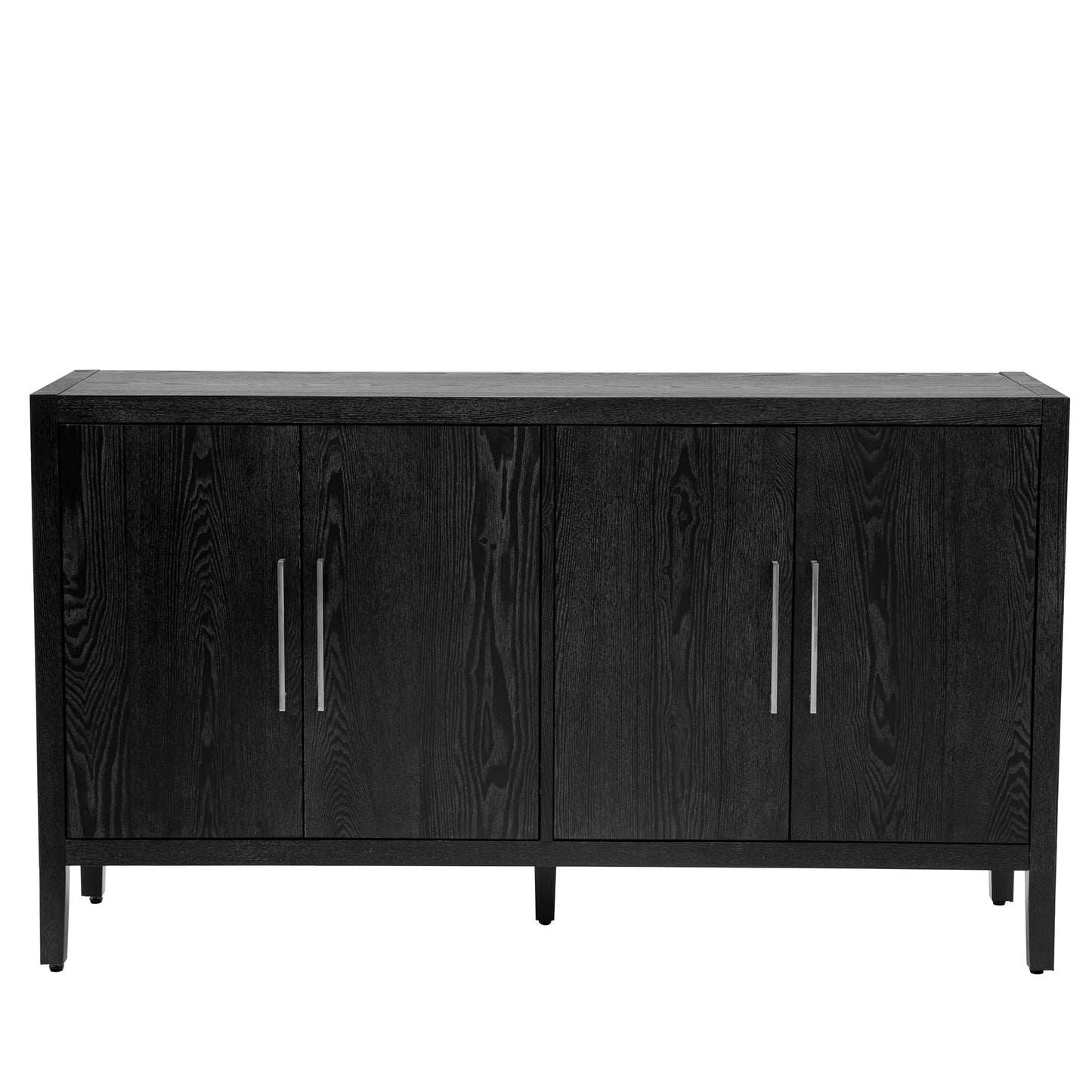 Marco Sideboard Wooden Cabinet - Black