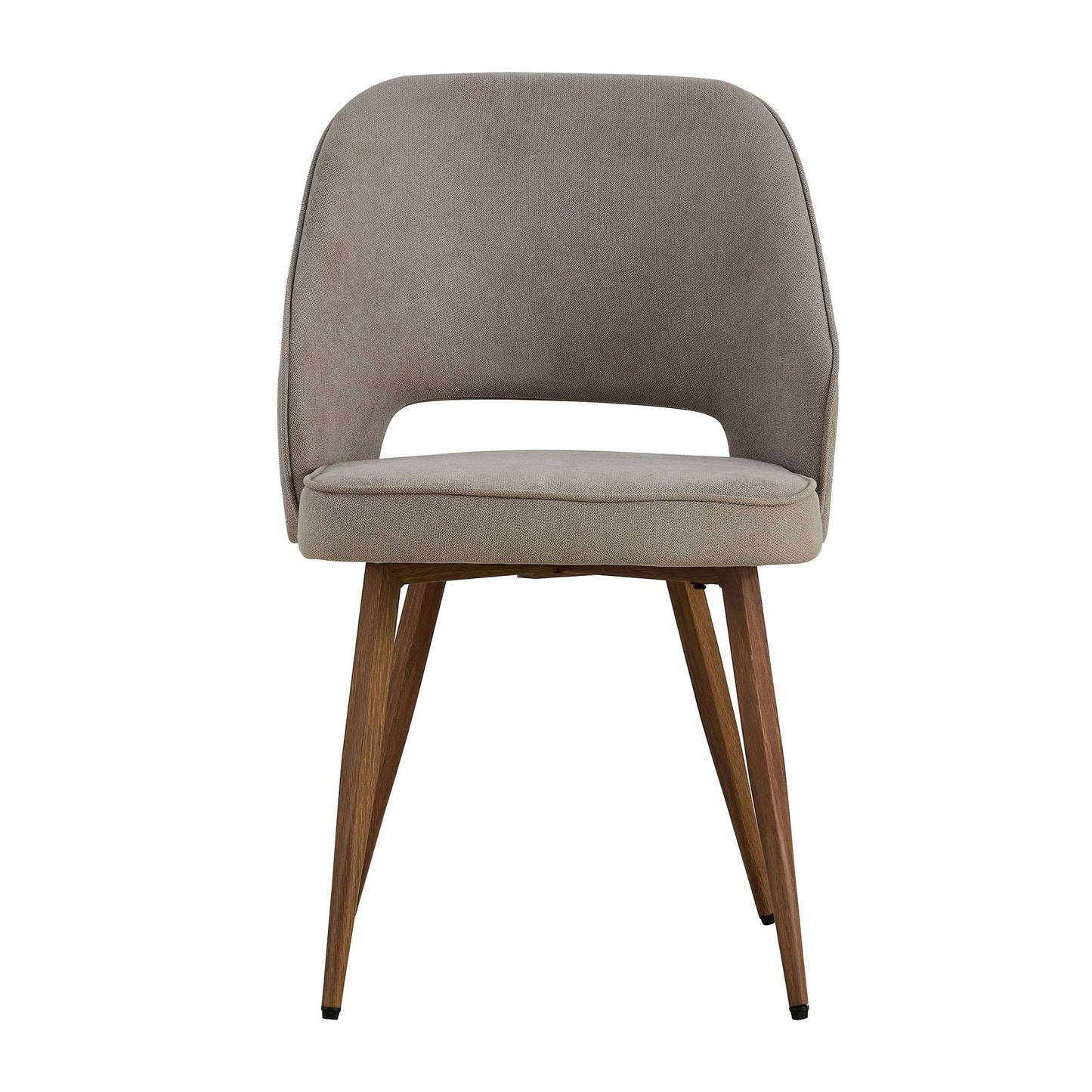 Spencer Dining Chairs with Metal Leg (Set of 4) - Gray