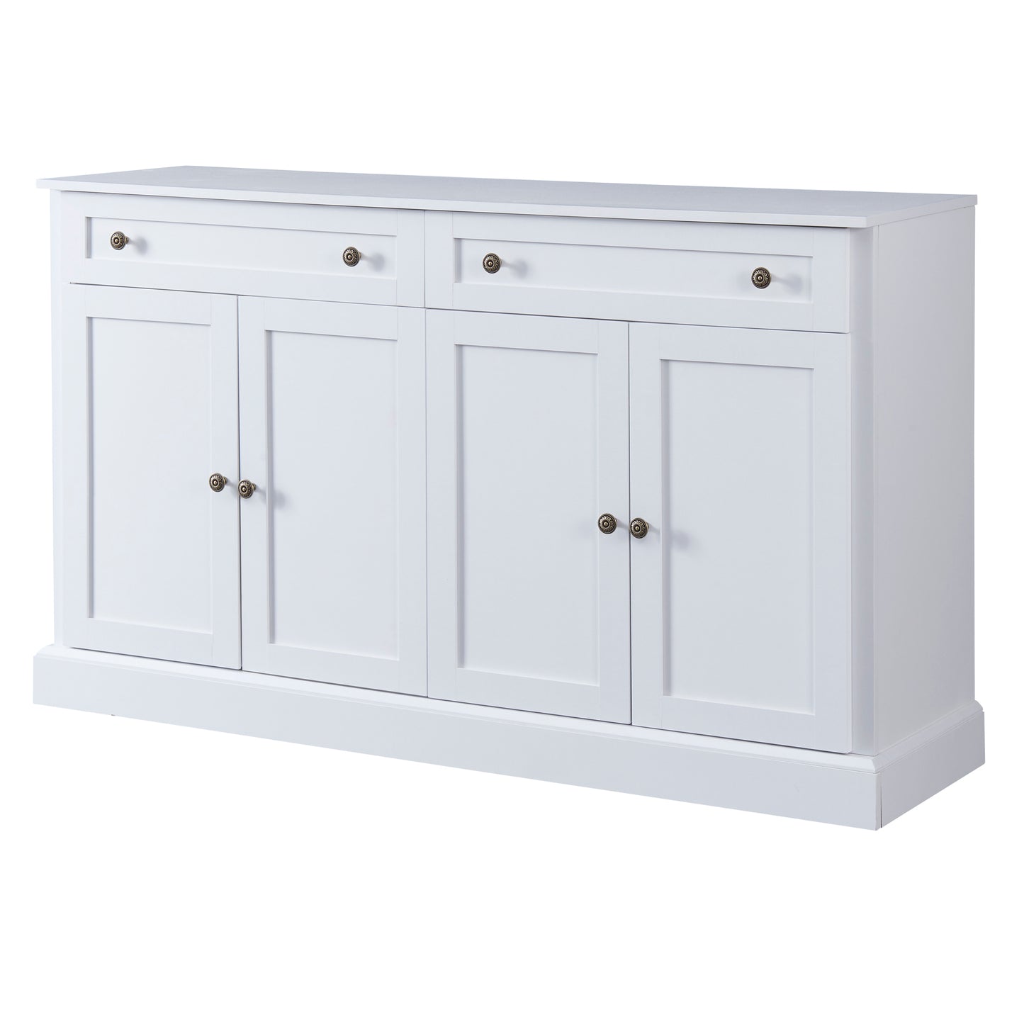 Houston 4-Door Sideboard Buffet - White