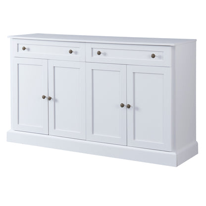 Houston 4-Door Sideboard Buffet - White
