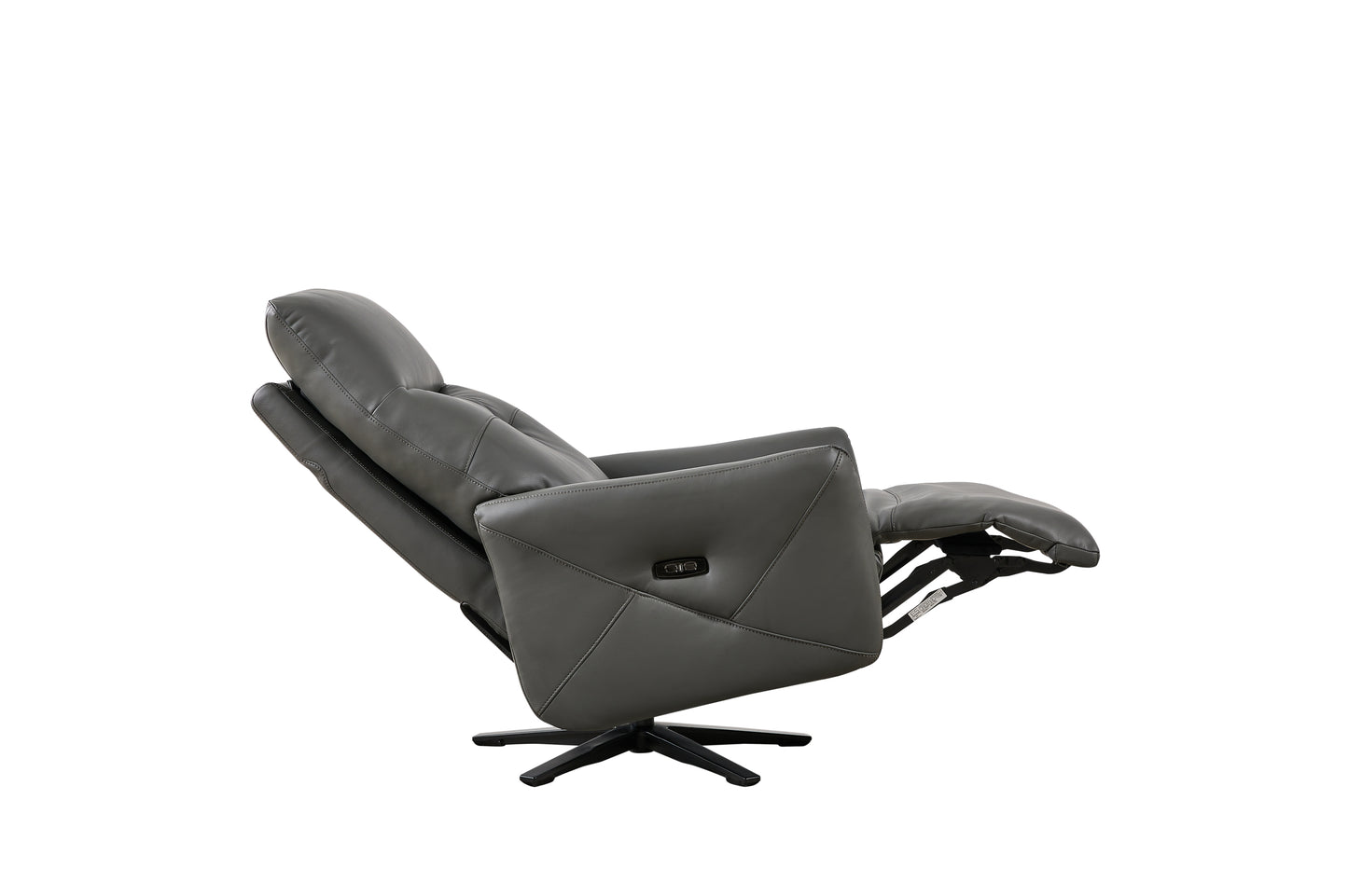 Jova Recliner Chair with Dual Motor - Dark Gray