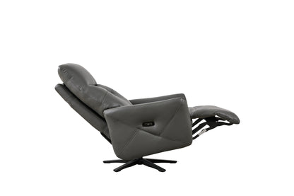 Jova Recliner Chair with Dual Motor - Dark Gray