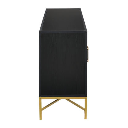 Ami  Four-Door Sideboard - Black