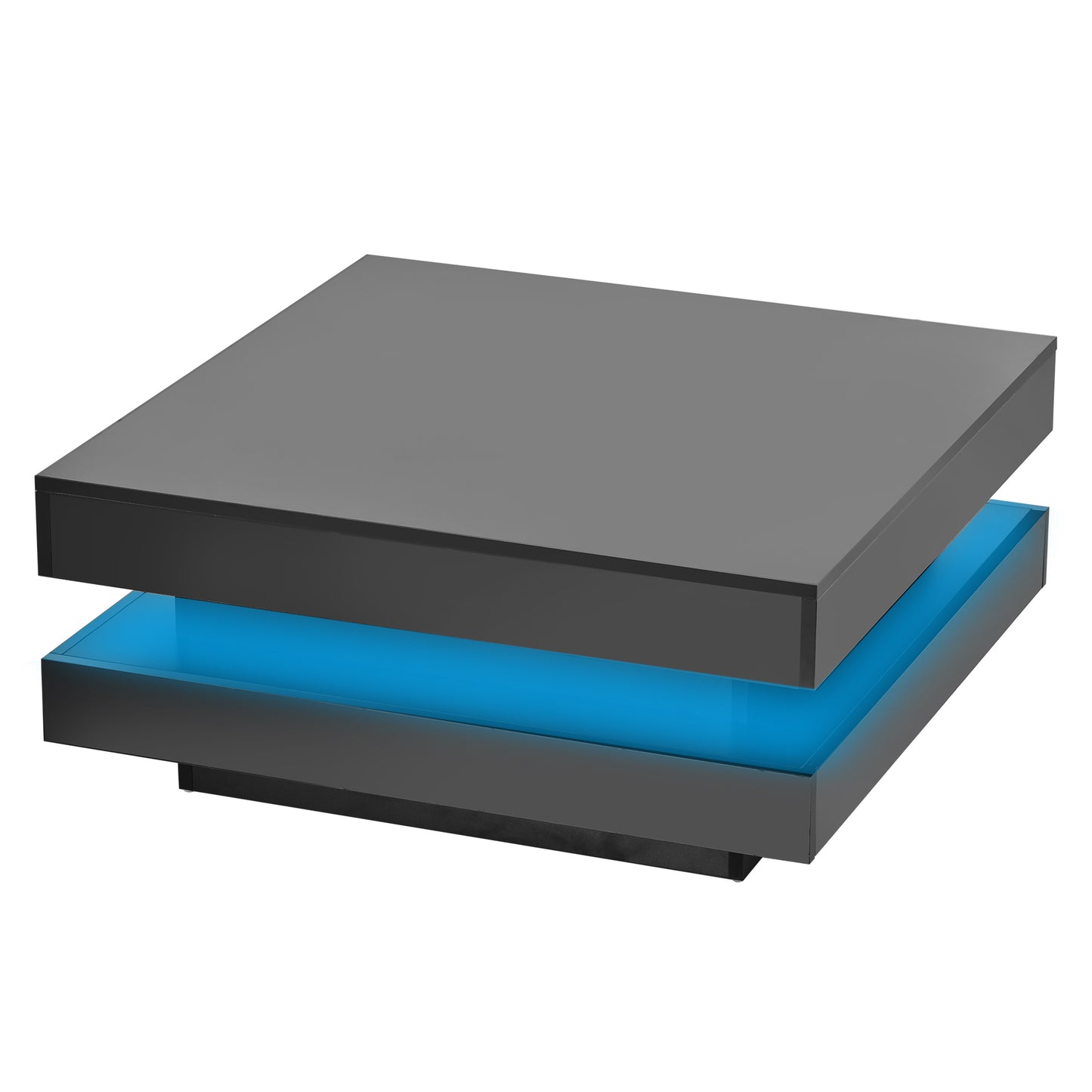 Lumina  Square Coffee Table -Black
