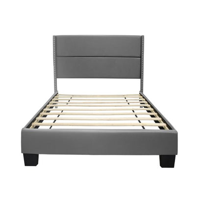 Go Green Woods Giulia Faux Leather Upholstered Twin Platform Bed
