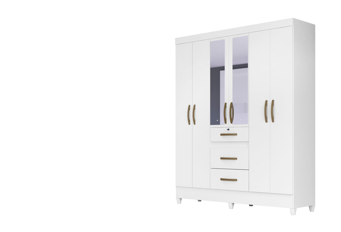 Wardrobe Itatiba - White