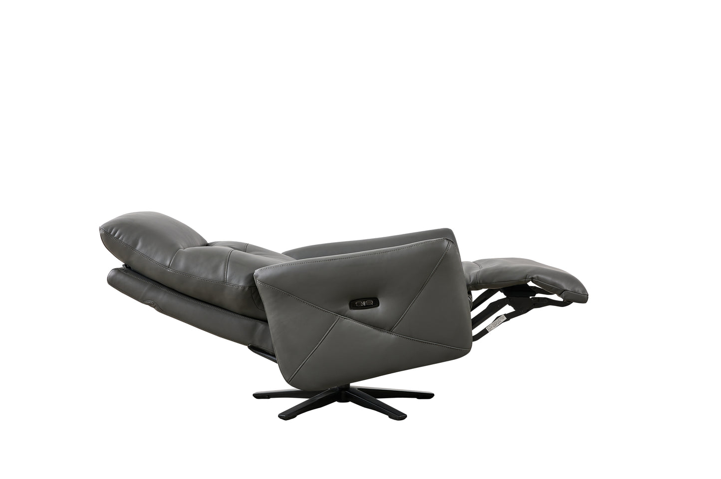Jova Recliner Chair with Dual Motor - Dark Gray