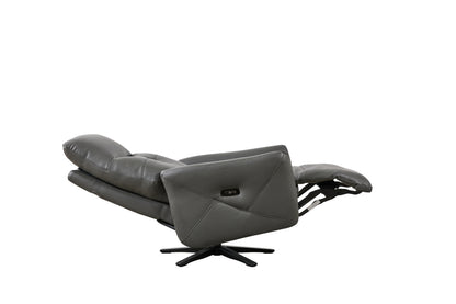 Jova Recliner Chair with Dual Motor - Dark Gray