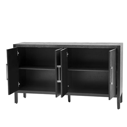 Marco Sideboard Wooden Cabinet - Black