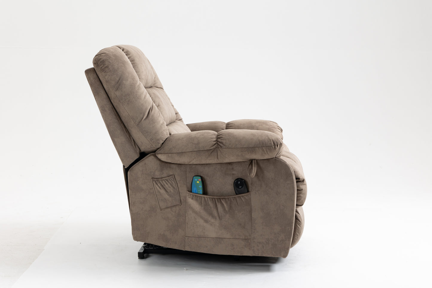 Kiara Recliners Lift Chair - Beige+Brown