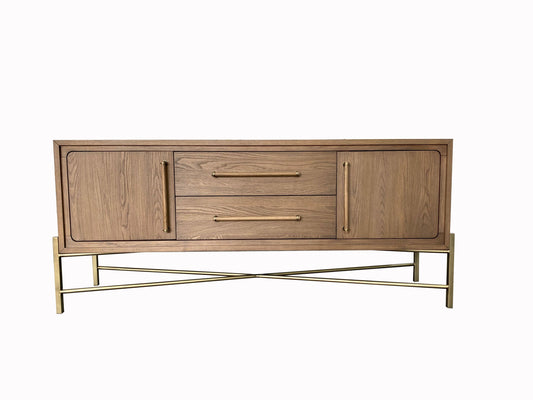 Bonilla Metal Base Latte Sideboard