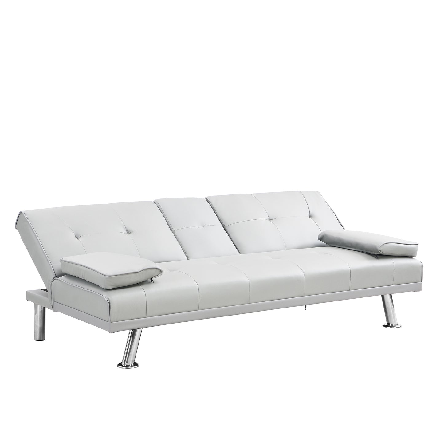 Devo Convertible Sofa Bed  - White