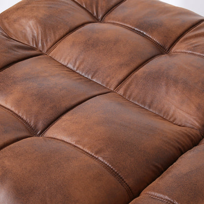 Koa Modern Convertible Memory Foam Futon Sofa Bed - Brown