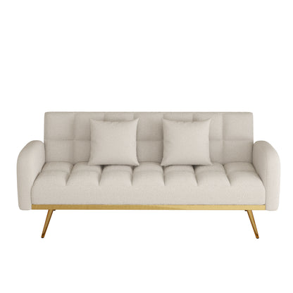 Sonic Convertible Sofa Bed- Beige
