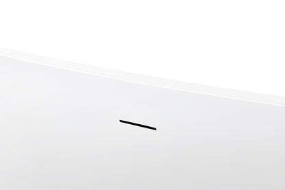 Osha 67"  Acrylic Freestanding Soaking Bathtub  - White