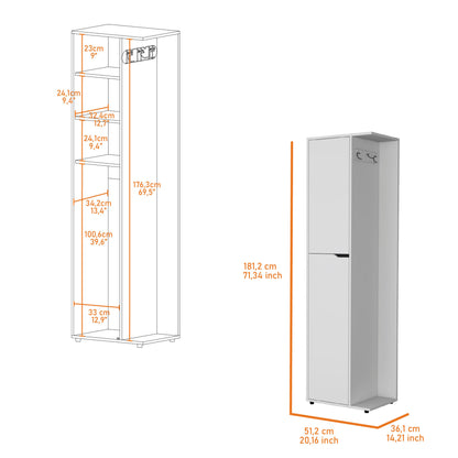 Lily 2-Door Cabinet - White