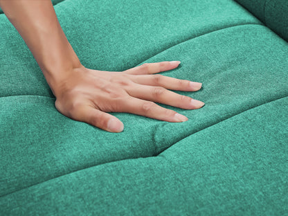 Aspen Convertible Sofa Bed - Green