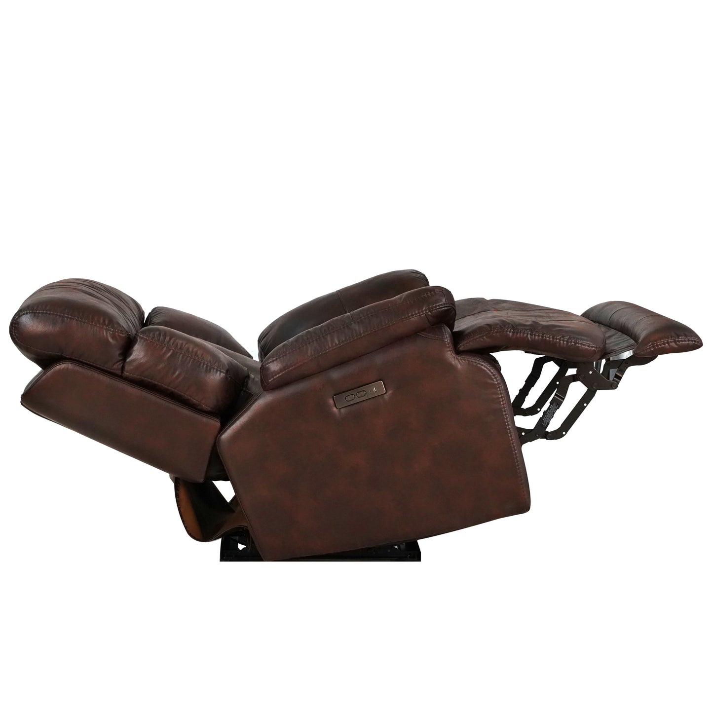 Wiley Leather Gel Chocolate Brown 38.5 Width Zero Gravity Power Recliner