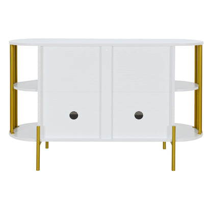 Amari 2- Rattan Door - White
