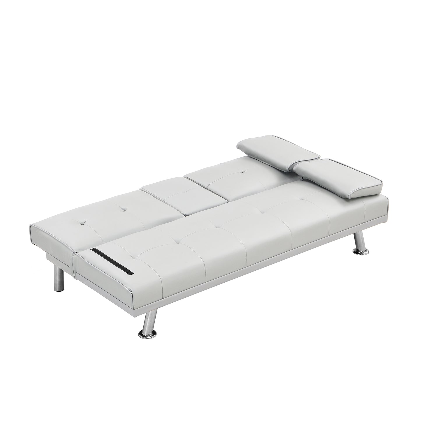 Devo Convertible Sofa Bed  - White