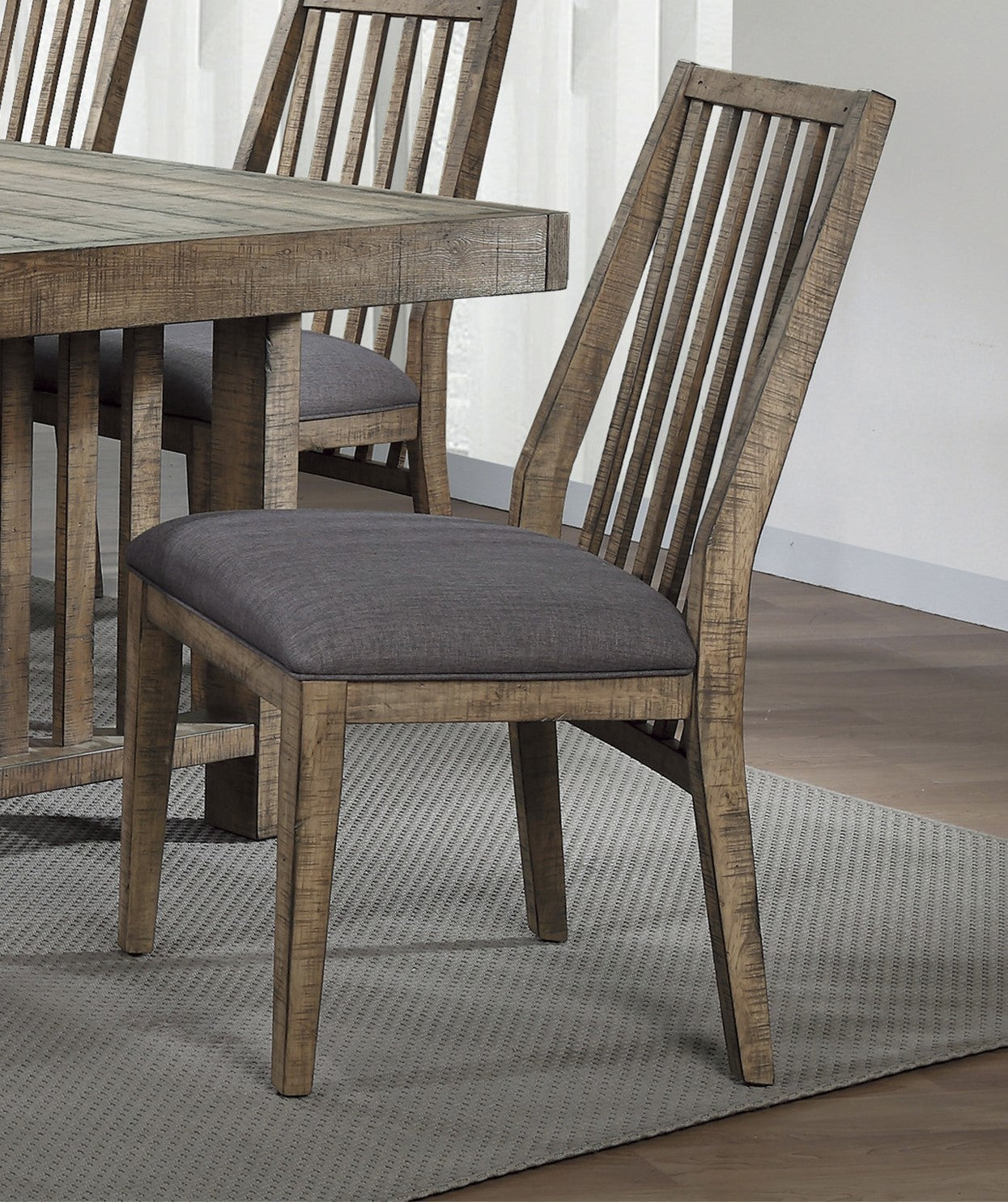 Harun Wooden Dining Chair (Set of 2) - Light Brown