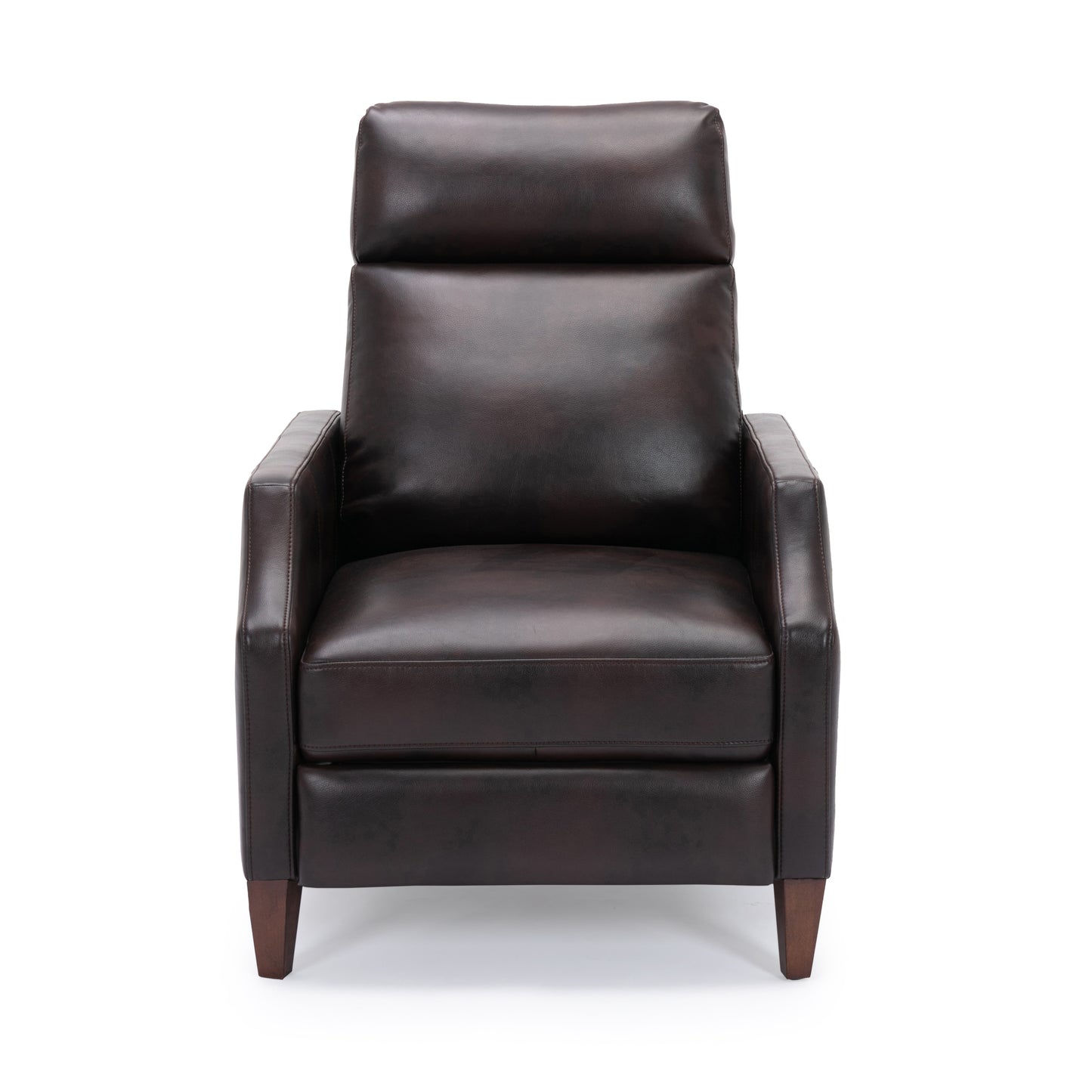 Biscoe Push Back Recliner - Brown