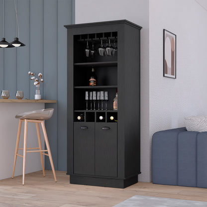 Provo Bar Cabinet - Black