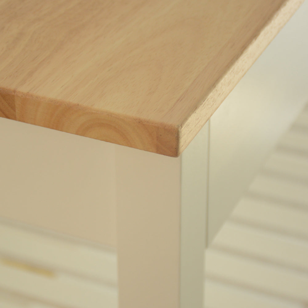 Cruiser Kitchen Island & Kitchen Cart  - White
