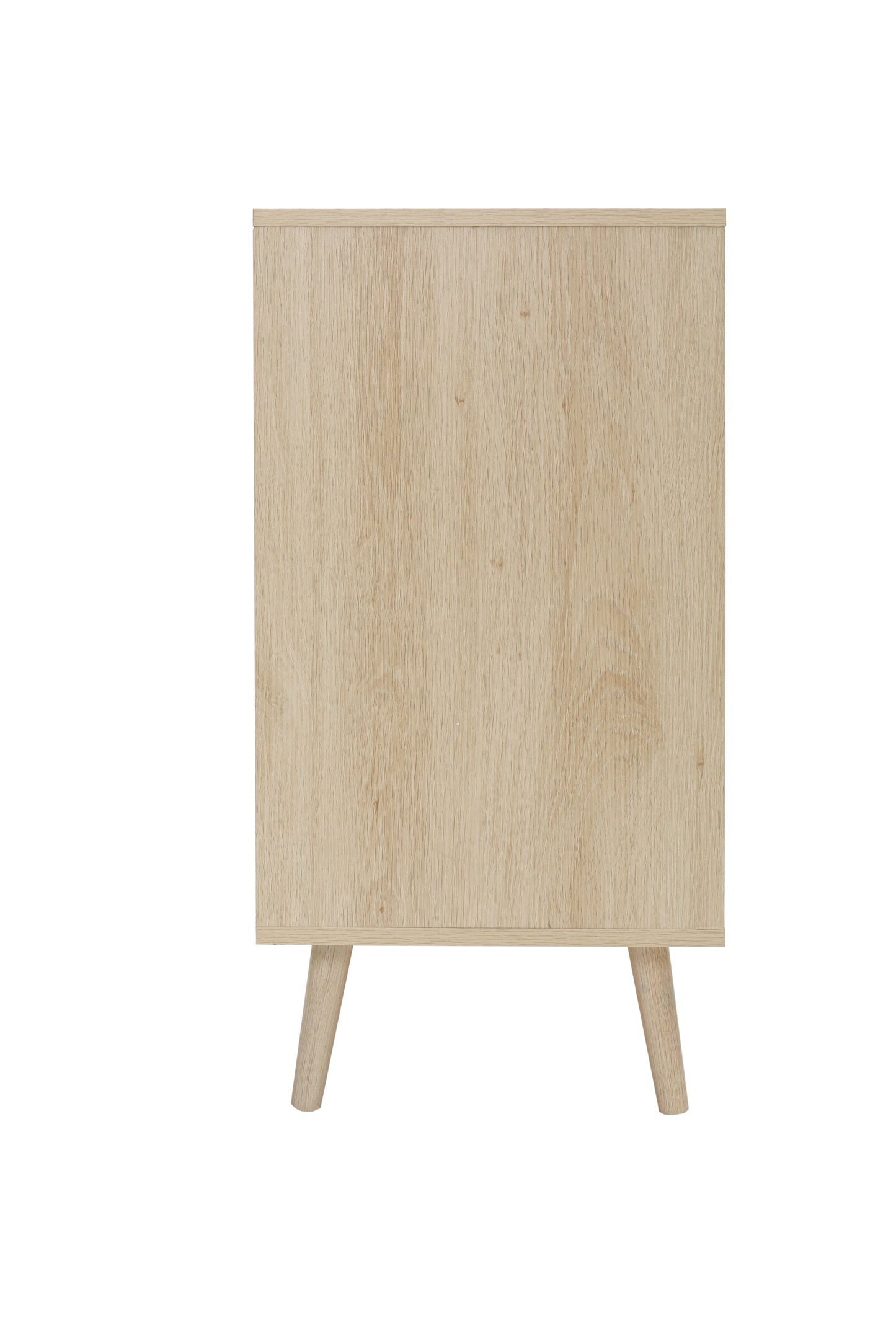 Kooboo 3 Drawer Nightstand End Table - Natural