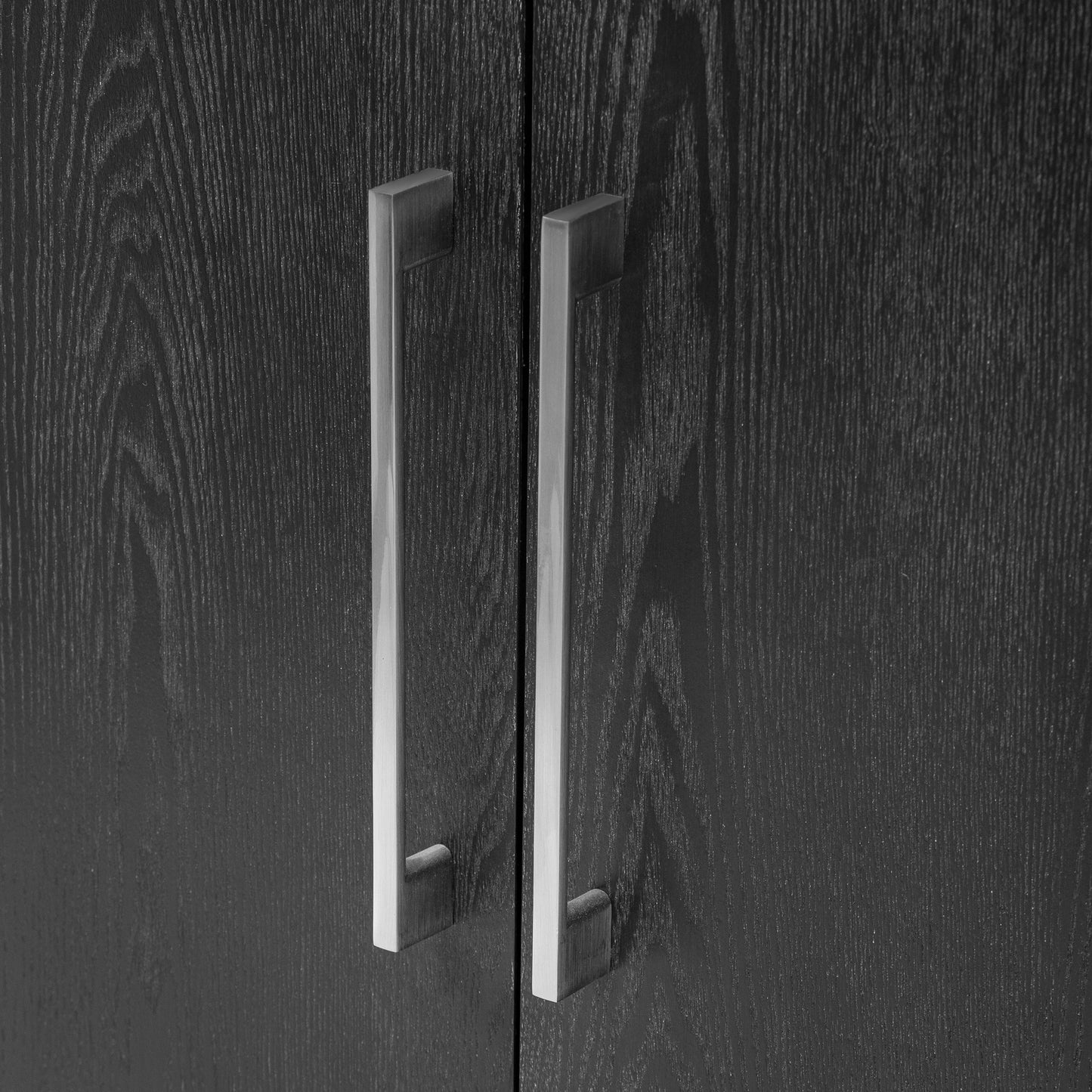 Marco Sideboard Wooden Cabinet - Black