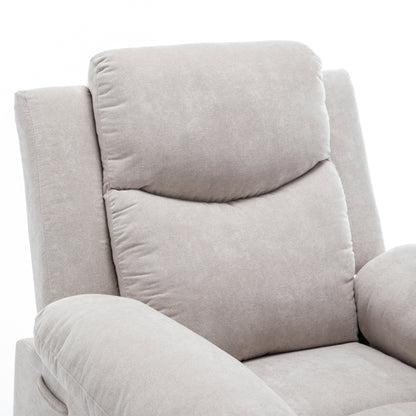 Aether Power Recliner Chair with Adjustable Massage Function - Beige