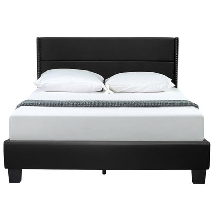 Go Green Woods Giulia Faux Leather Upholstered Full Platform Bed