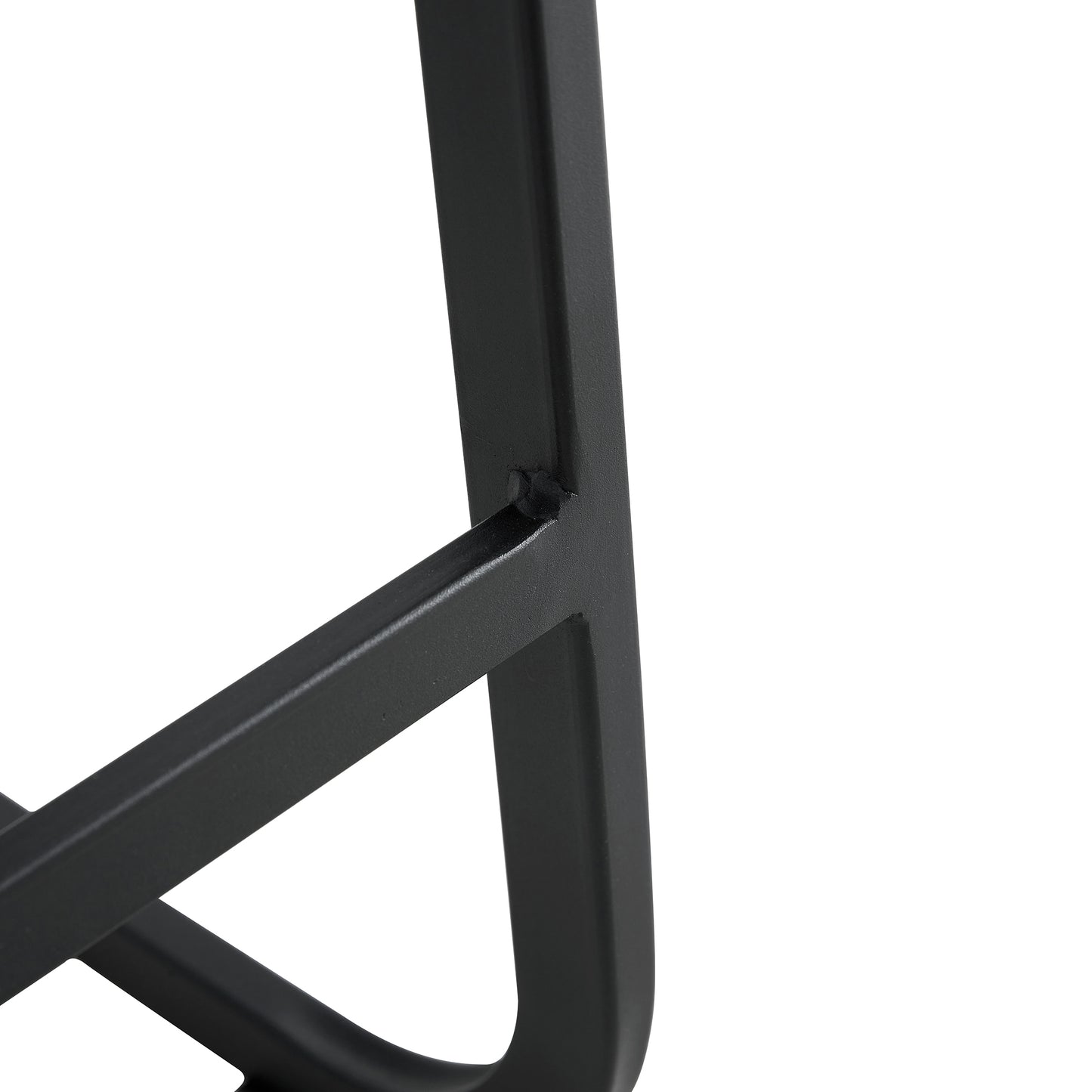 Regal PU Chair Barstool - Black Set of 2
