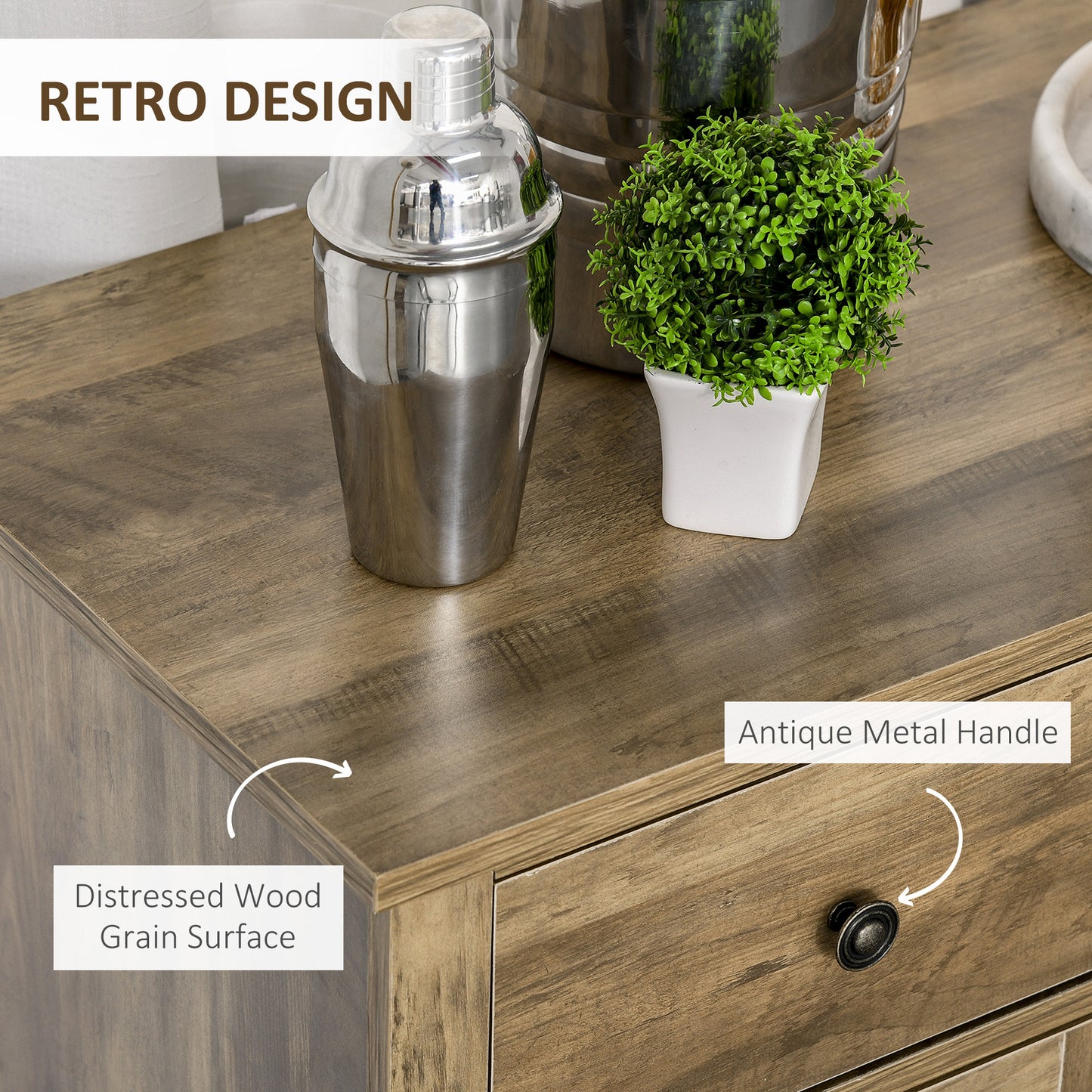 Ruiz Farmhouse Sideboard Buffet
