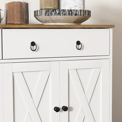Moderna Farmhouse Sideboard Buffet