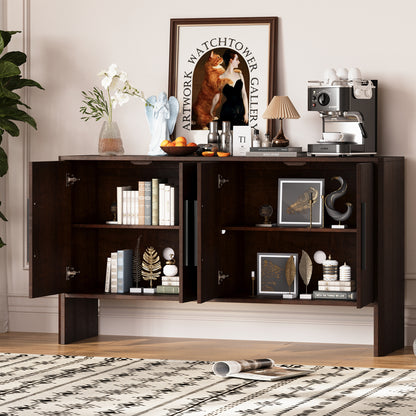 Miya Retro Sideboard Buffet - Espresso