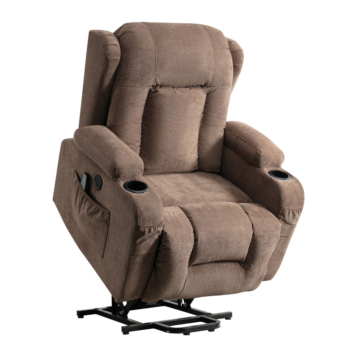 Parsons Power Lift Recliner Chair - Brown