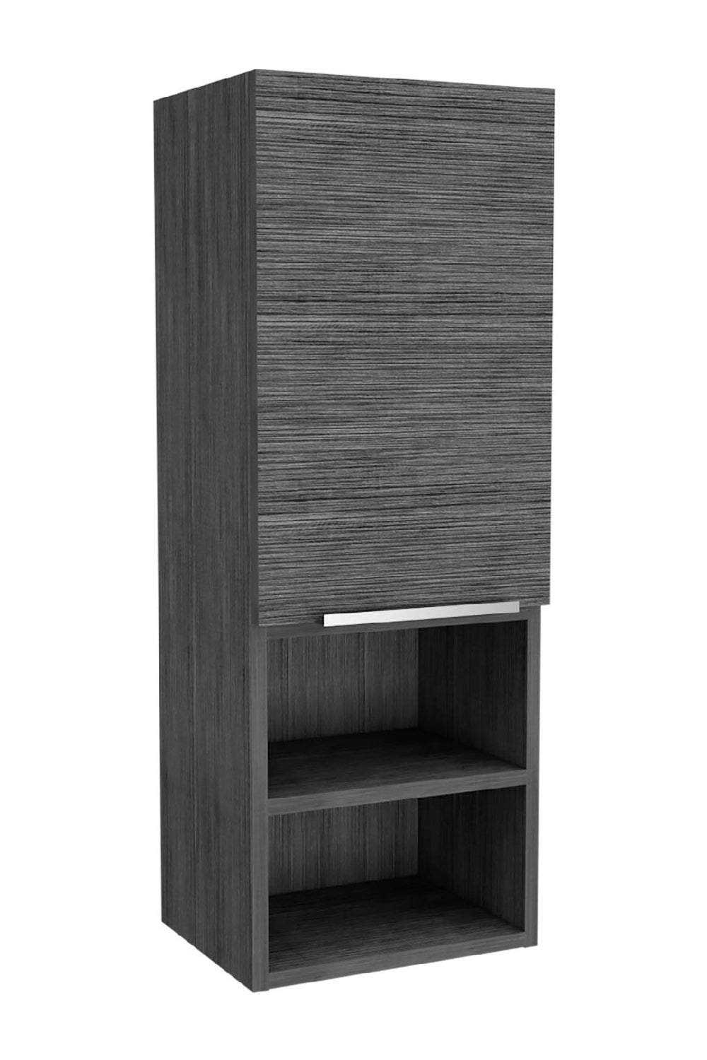 Kingston Rectangle 2-Shelf Medicine Cabinet - Gray