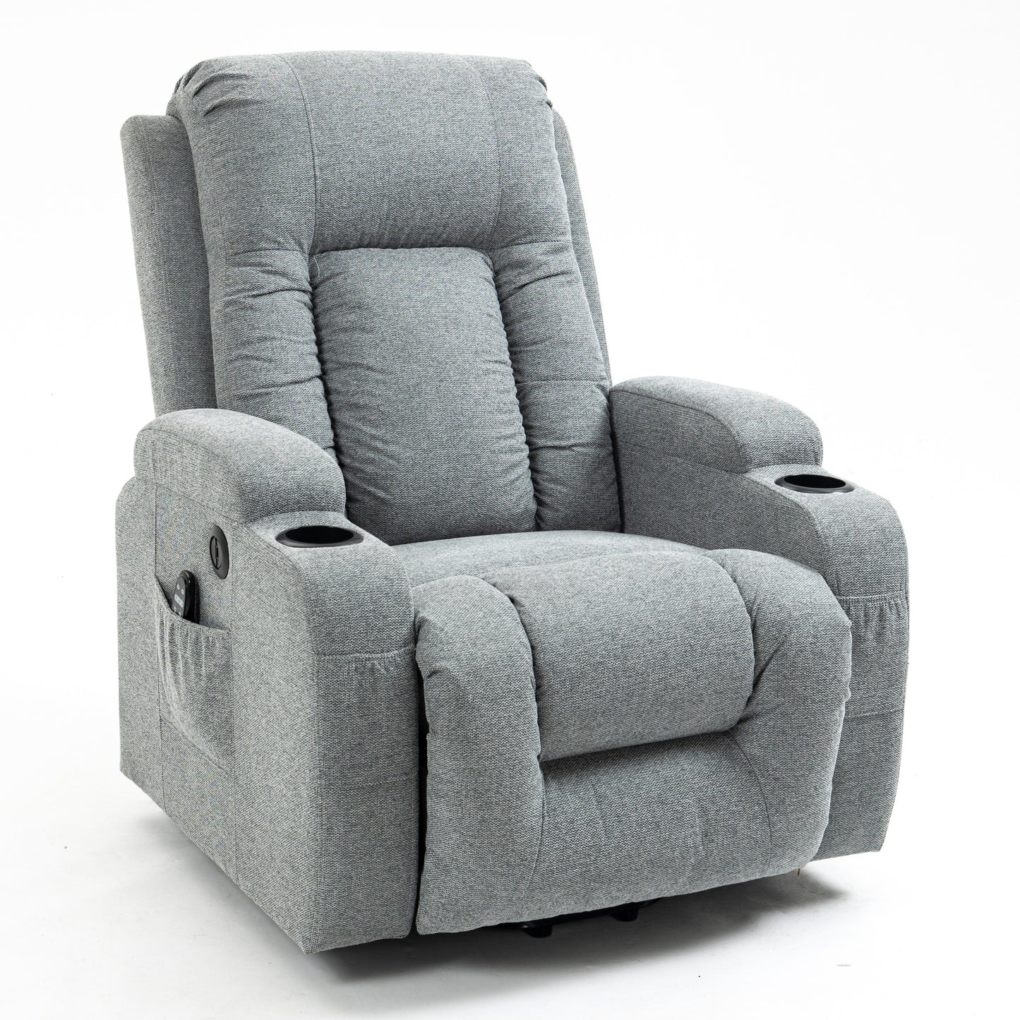 Logan Power Lift Recliner - Gray