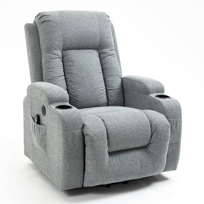 Logan Power Lift Recliner - Gray
