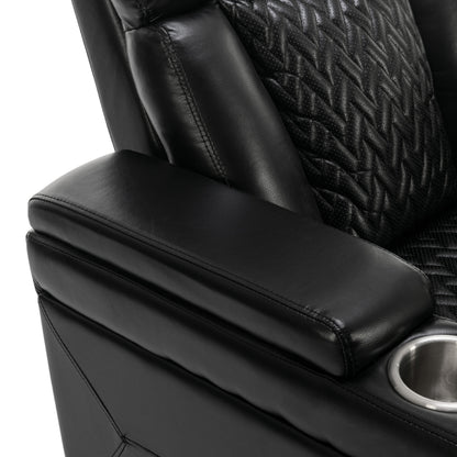 Comfort Max 270 Degree Swivel Power Recliner - Black