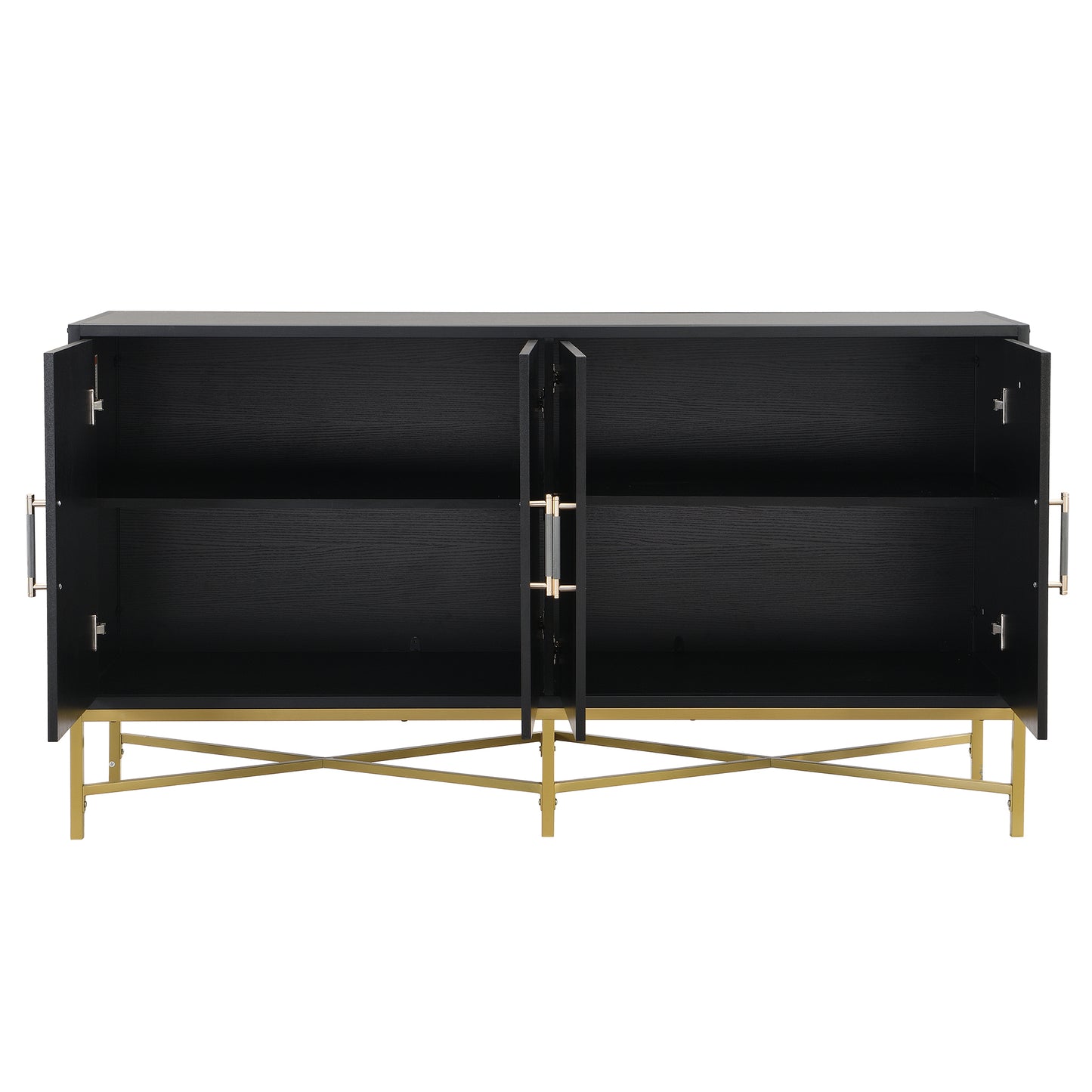 Ami  Four-Door Sideboard - Black