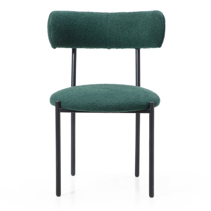 Juke Fabric Dining Chair (Set of 2) - Green