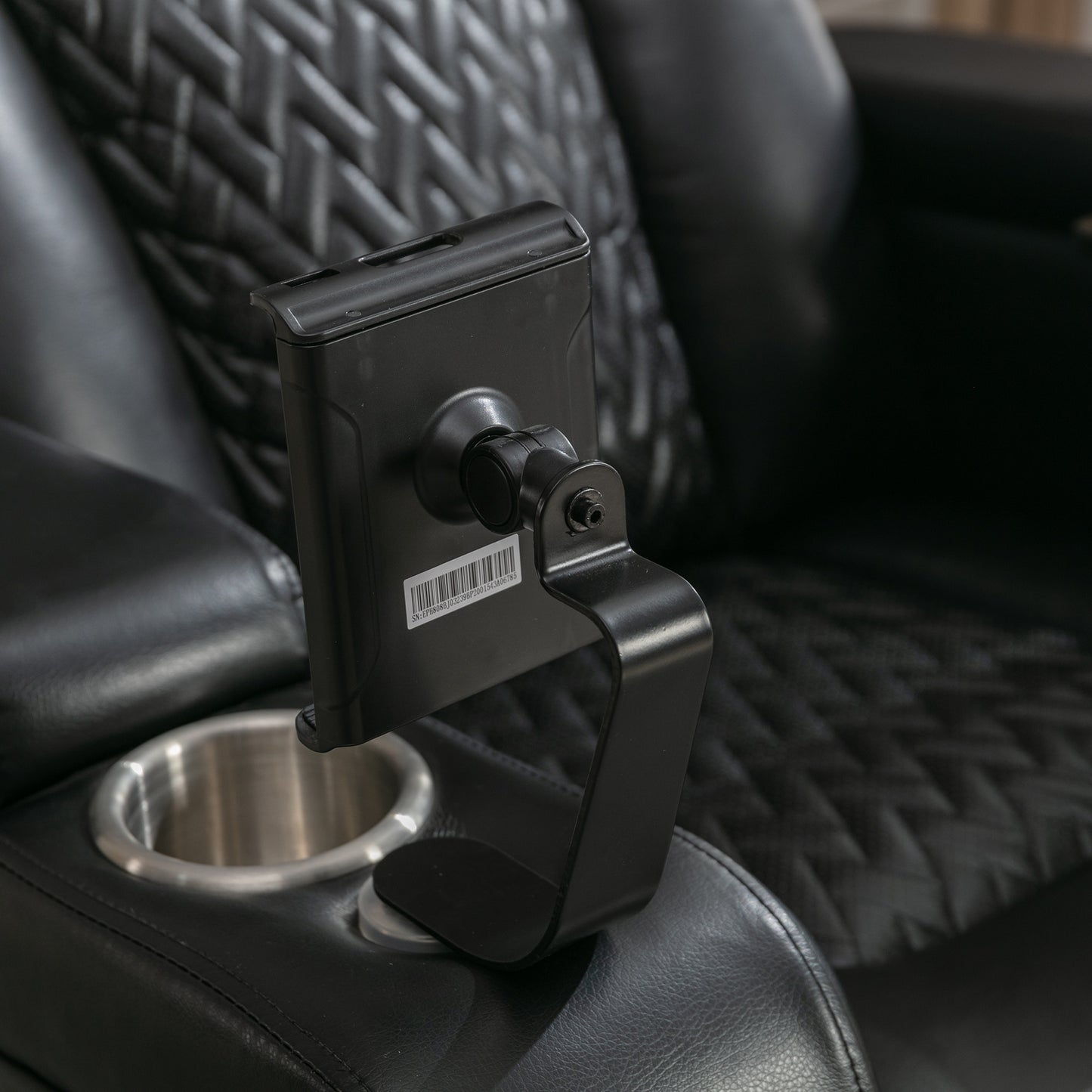 Comfort Max 270 Degree Swivel Power Recliner - Black