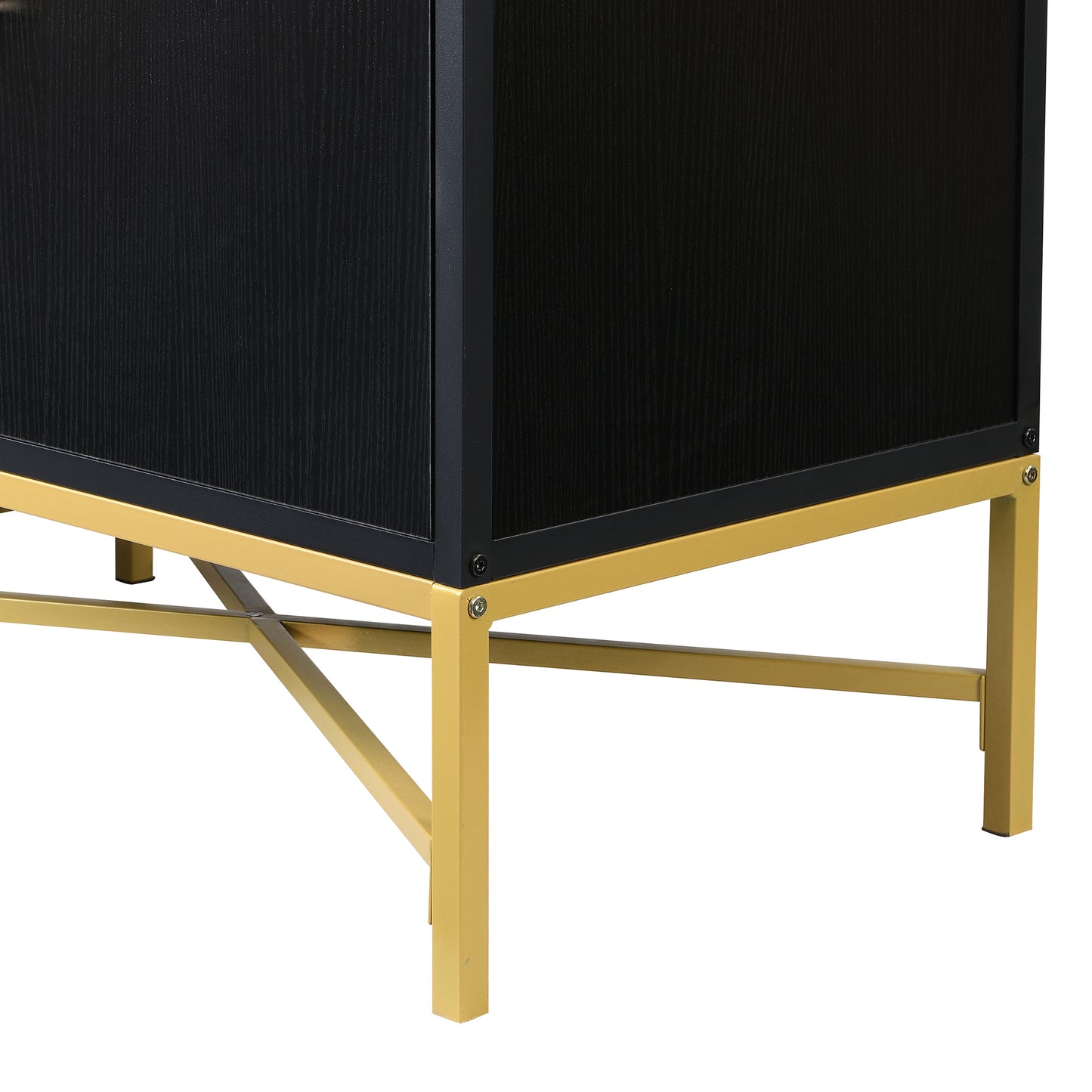 Ami  Four-Door Sideboard - Black