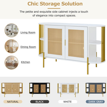 Amari 2- Rattan Door - White