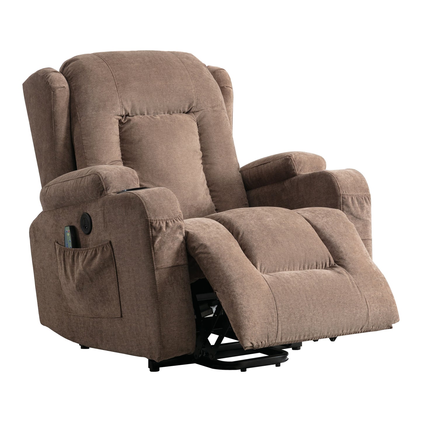 Parsons Power Lift Recliner Chair - Brown