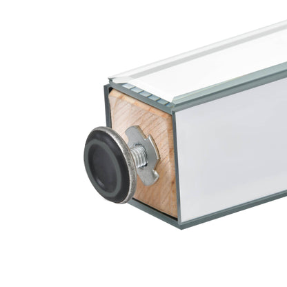 Mirrora Glass Mirrored Coffee Table
