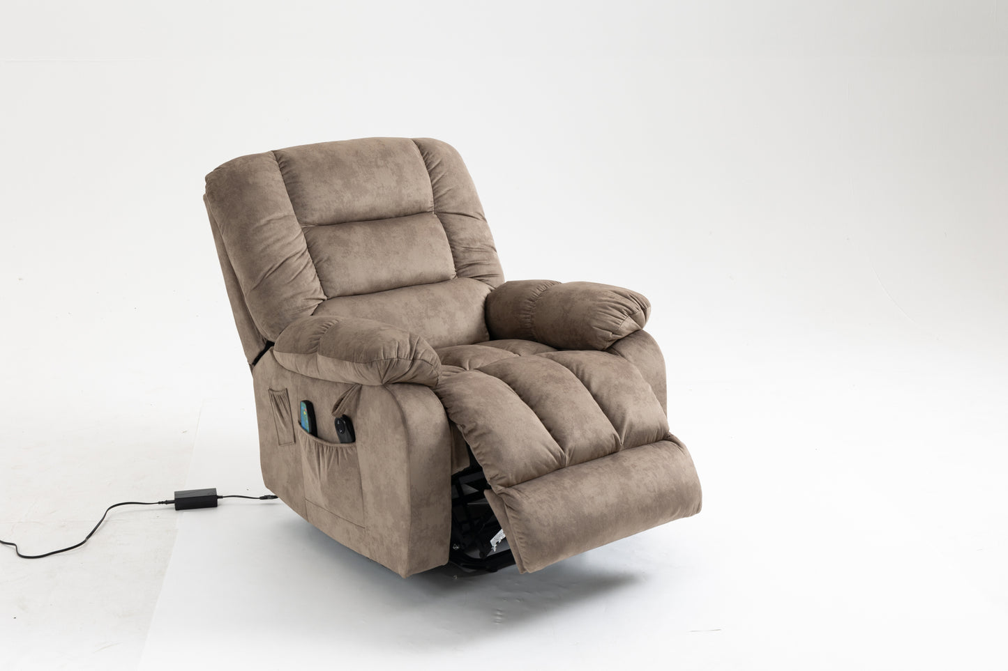 Kiara Recliners Lift Chair - Beige+Brown